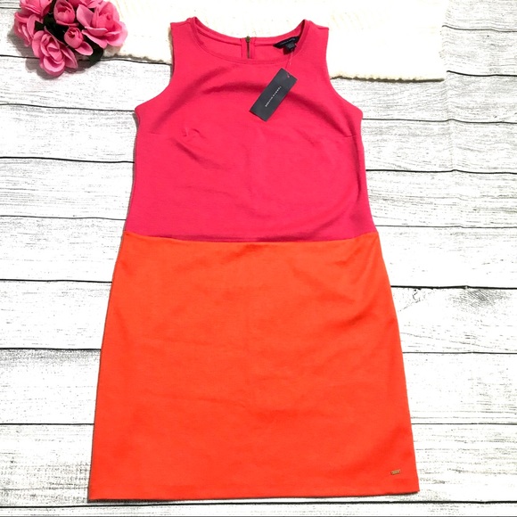 Tommy Hilfiger Dresses & Skirts - Tommy Hilfiger Color Block Sleeveles Dress NWT